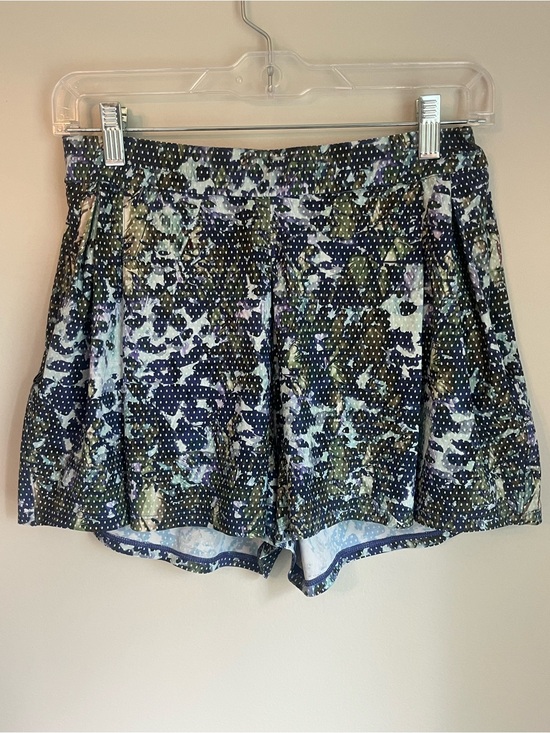 lululemon athletica Pants - Lululemon Athletica Navy Multi Floral Athletic Shorts